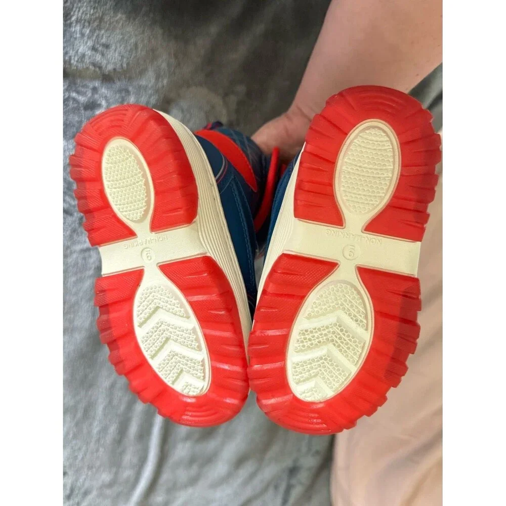 Marvel Kids Blue & Red Spider-Man Snow Boots toddler 9